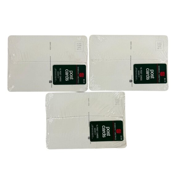 Vintage Season's Greetings Rainbow Holiday Postcards Lot Of 45 NEW - Picture 4 of 5